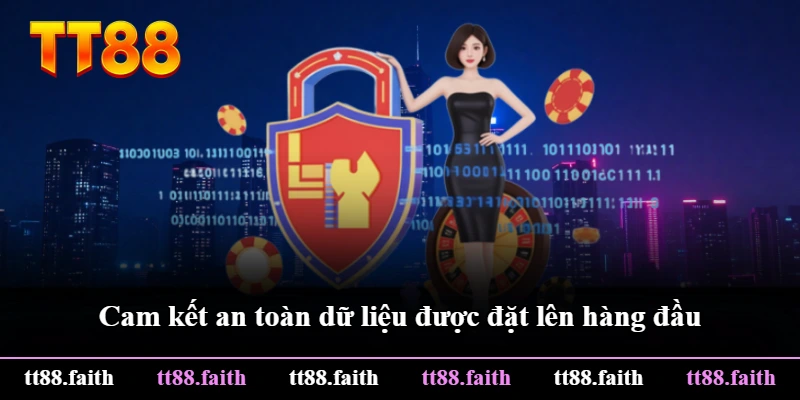 Cam kết an toàn dữ liệu được đặt lên hàng đầu Cam kết an toàn dữ liệu được đặt lên hàng đầu