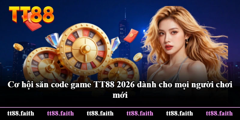 Cơ hội săn code game TT88 2026 dành cho mọi người chơi mới
