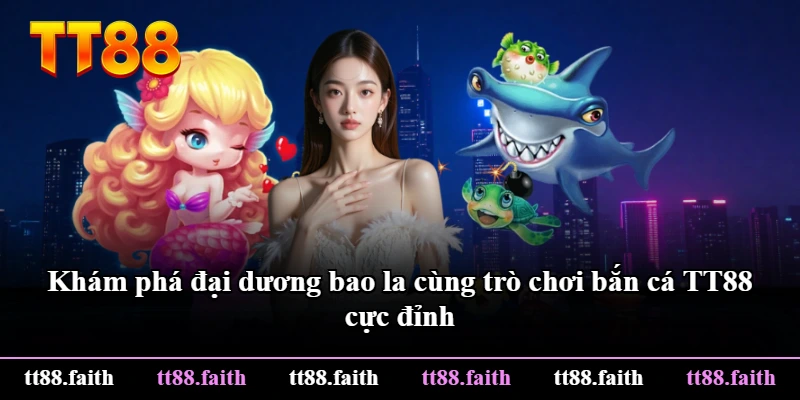 Khám phá đại dương bao la cùng trò chơi bắn cá TT88 cực đỉnh